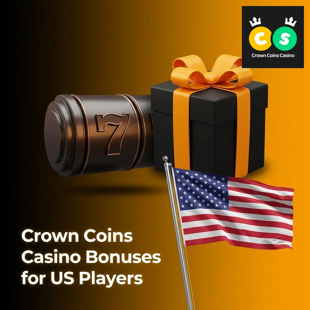 Crown Coins Casino no-deposit welcome bonus offering 100,000 Crown Coins and 2 Sweeps Coins for US players